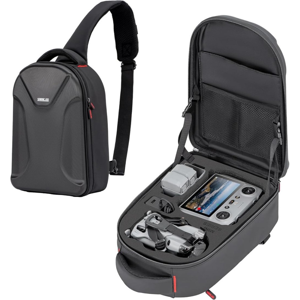 Drone Backpack - Wasserdichter Hartschalen-Rucksack für DJI Mini 5