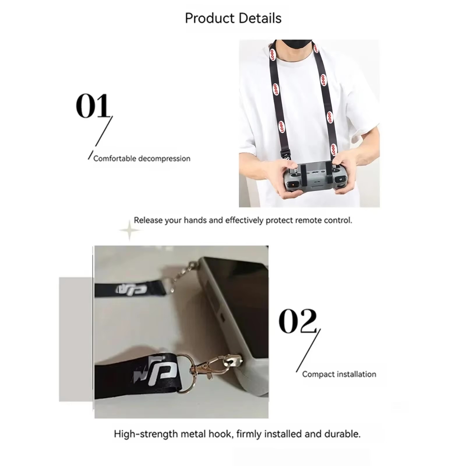 Lanyard für DJI RC & RC 2 & RC – Drone Neck Strap Bewertung und Preis