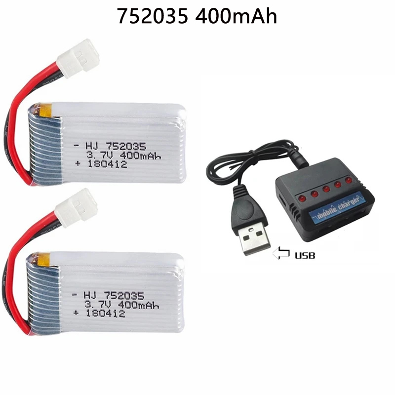 752035 3,7V 400mAh 35C Drohnen – Eachine Drone E58 Bewertung und Preis
