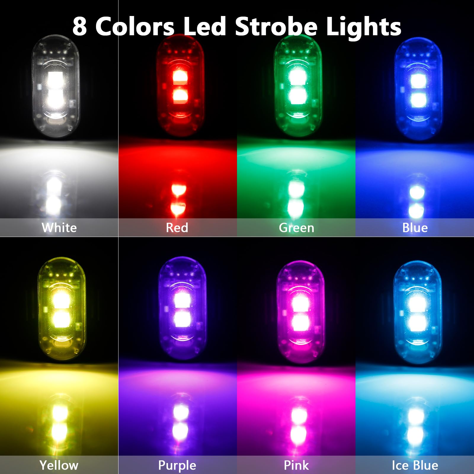 4 Stück LED-Stroboskoplichter  – Drone Strobe Light Bewertung und Preis