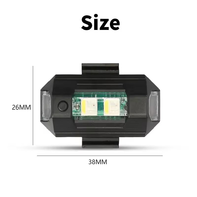 Universelle LED-Stroboskoplich – Drone Strobe Light Bewertung und Preis