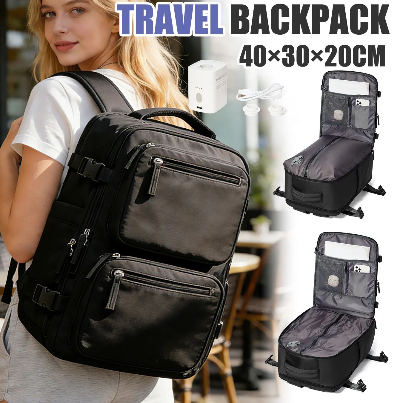 Damen-Rucksack mit Vakuumpumpe – Drone Backpack Bewertung und Preis